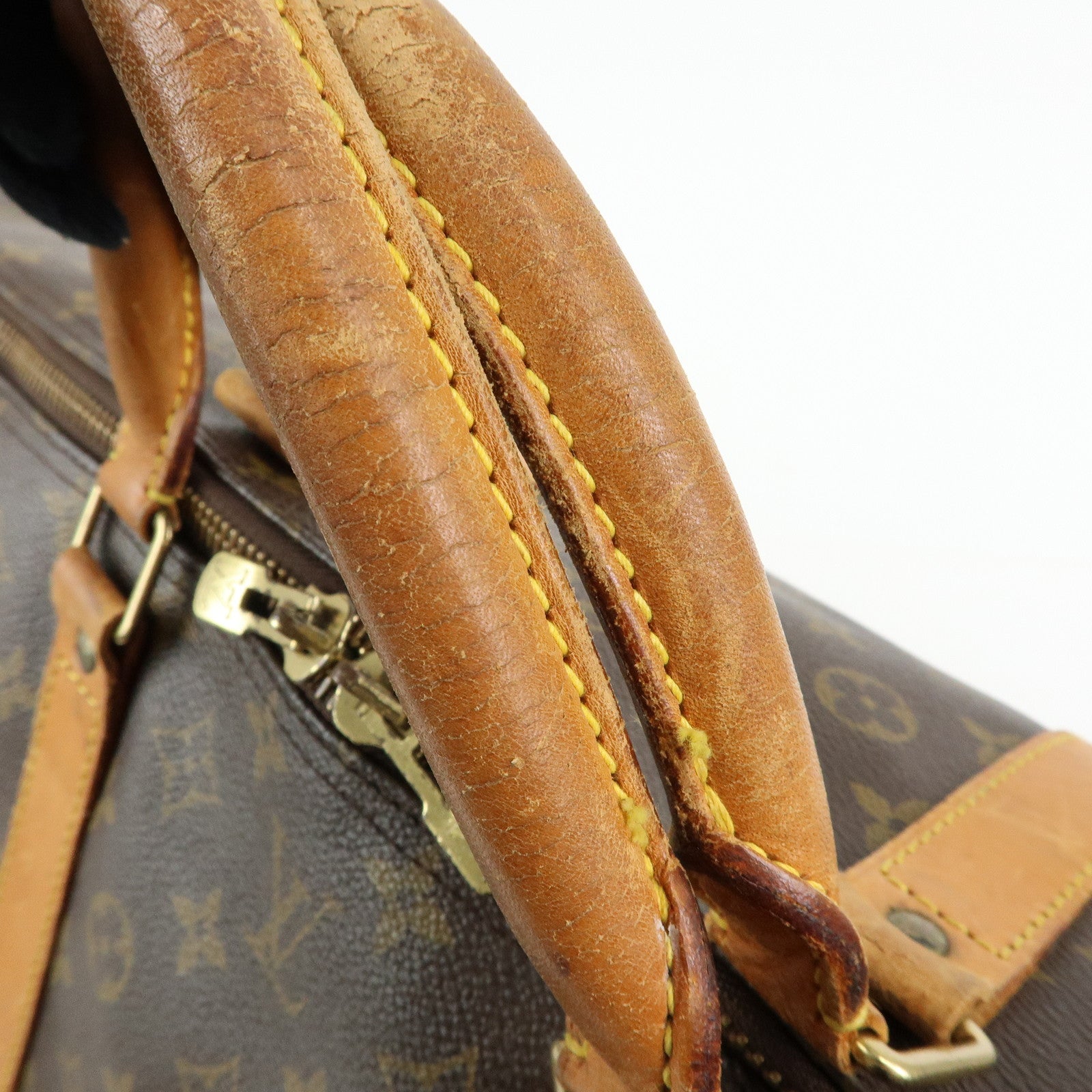 Louis Vuitton Monogram Keep All Bandouliere 60 Boston Bag M41412
