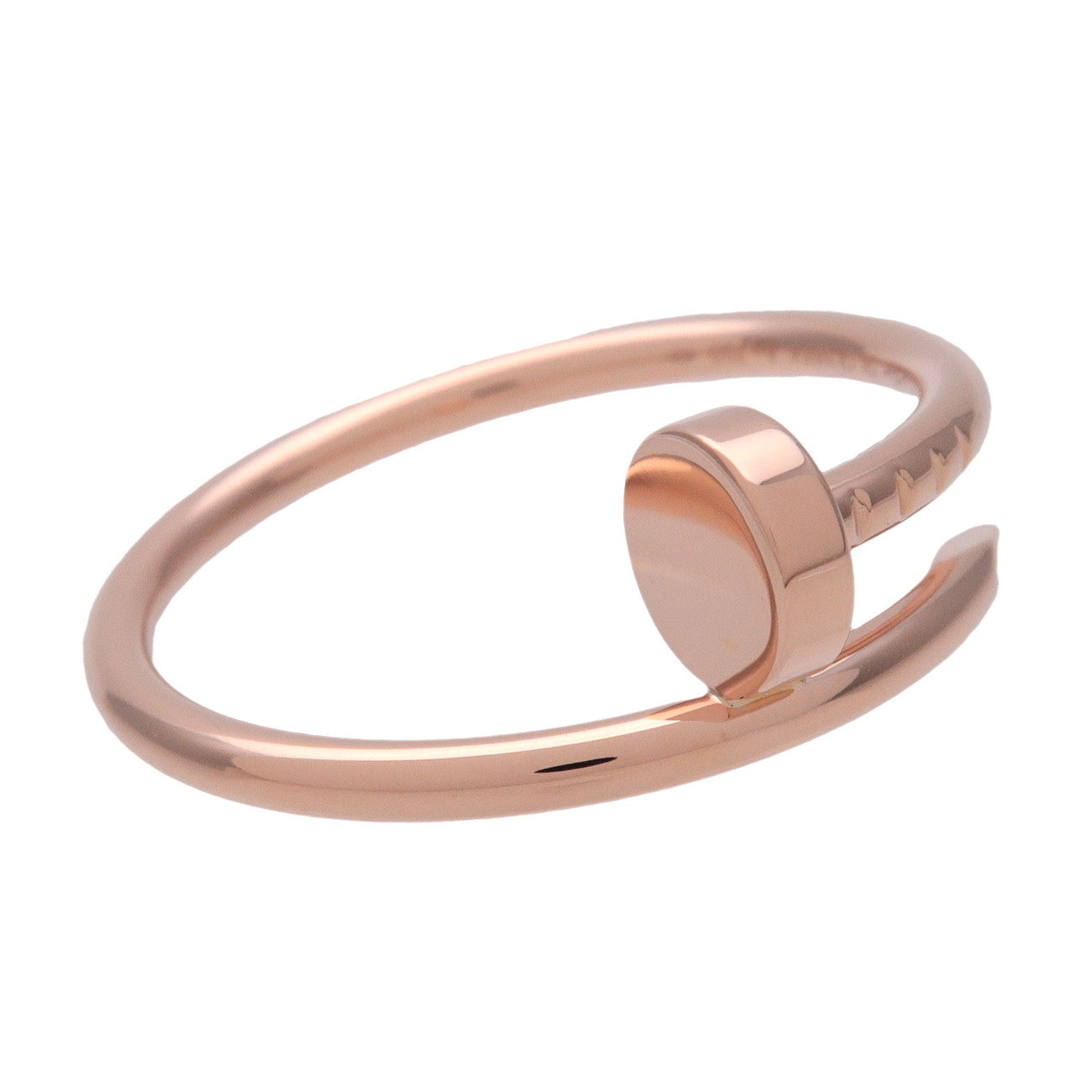 Cartier Juste un Clou Ring SM K18 750YG Yellow Gold #56 US8