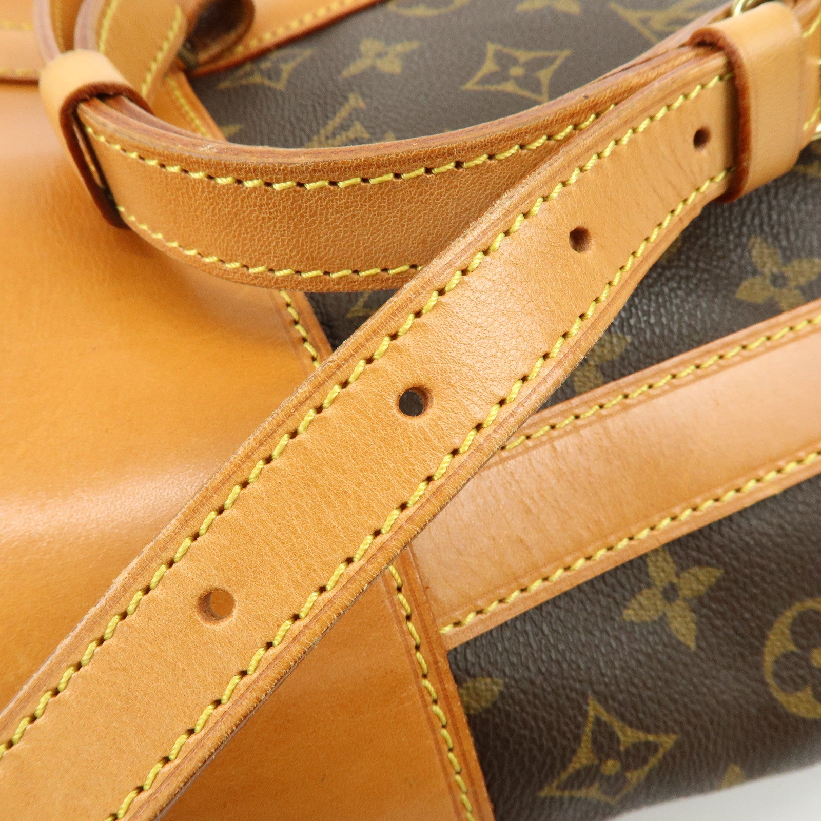 Louis Vuitton Monogram Randonnee GM Shoulder Bag Brown M42244