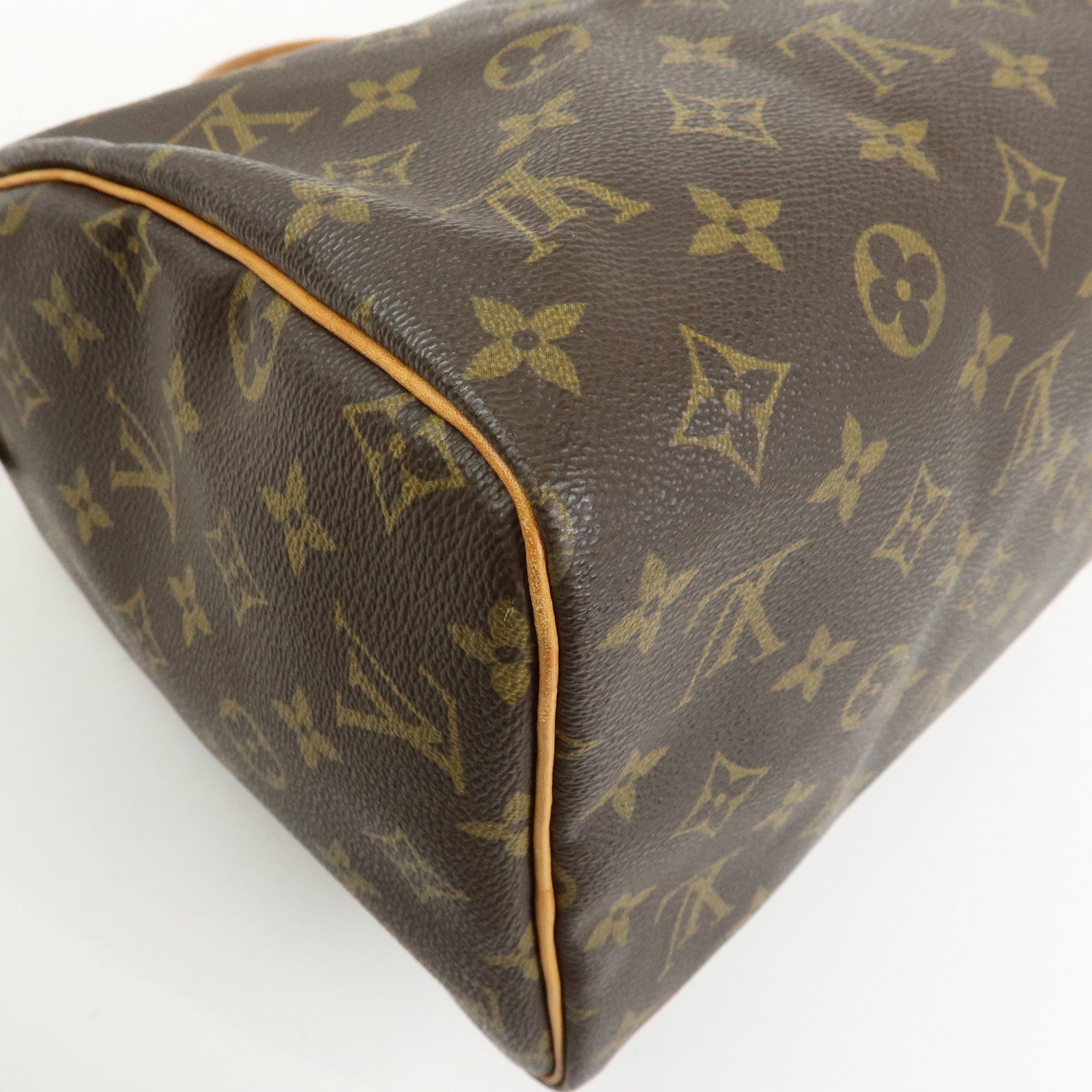 Louis Vuitton Monogram Speedy 30 Boston Bag Hand Bag Brown M41526