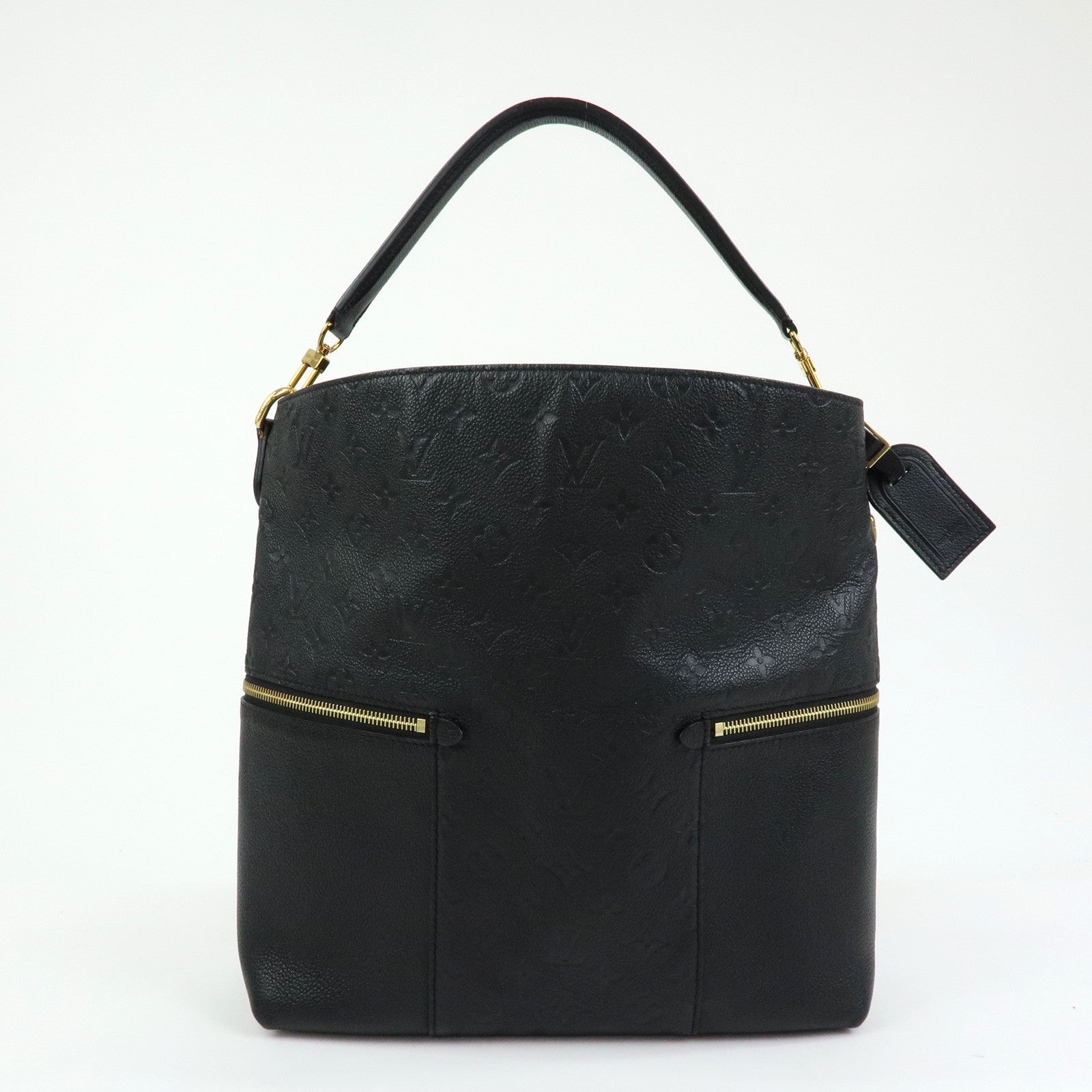 Louis Vuitton Monogram Empreinte Merry Leather 2Way Bag Noir M44014