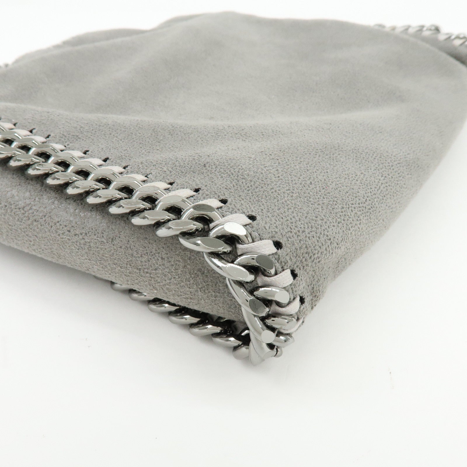 STELLA MCCARTNEY Falabella Faux Leather 2Way Bag Grey 371223