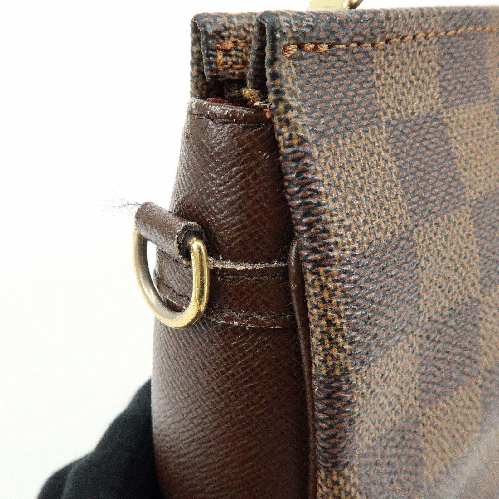 Louis Vuitton Damier Trousse Makeup Accessory Pouch Brown N51982 Lot