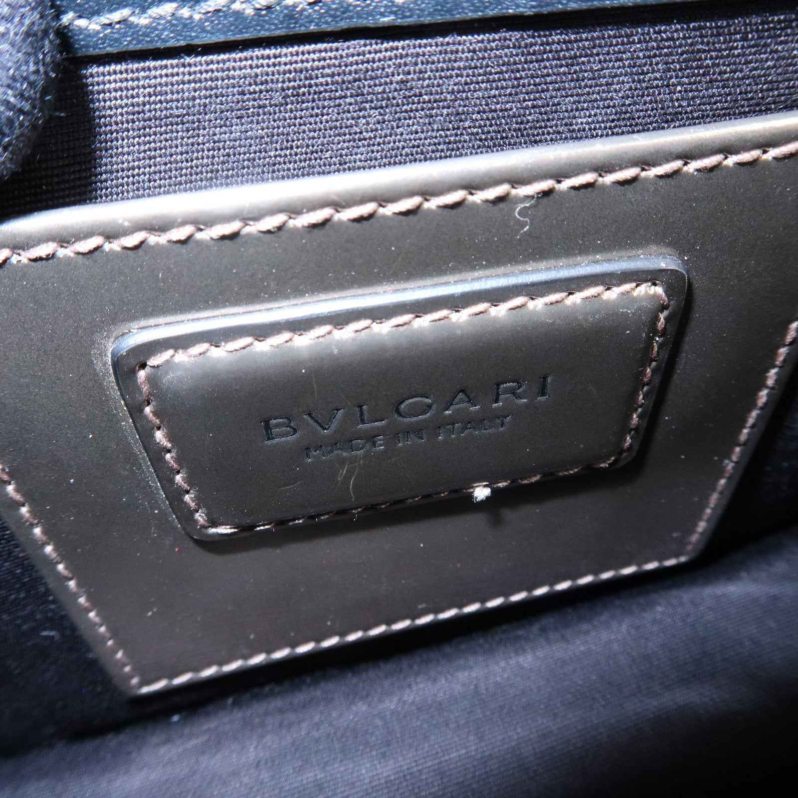 BVLGARI Serpenti Leather Forever Shoulder Crossbody Bag Gold Malachite