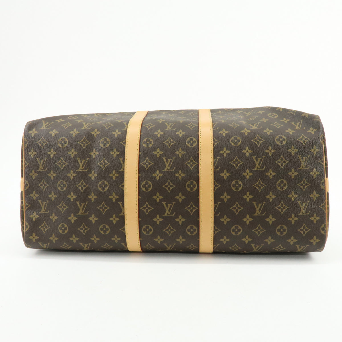 Louis Vuitton Monogram Keep All Bandouliere 55 Boston Bag M41414
