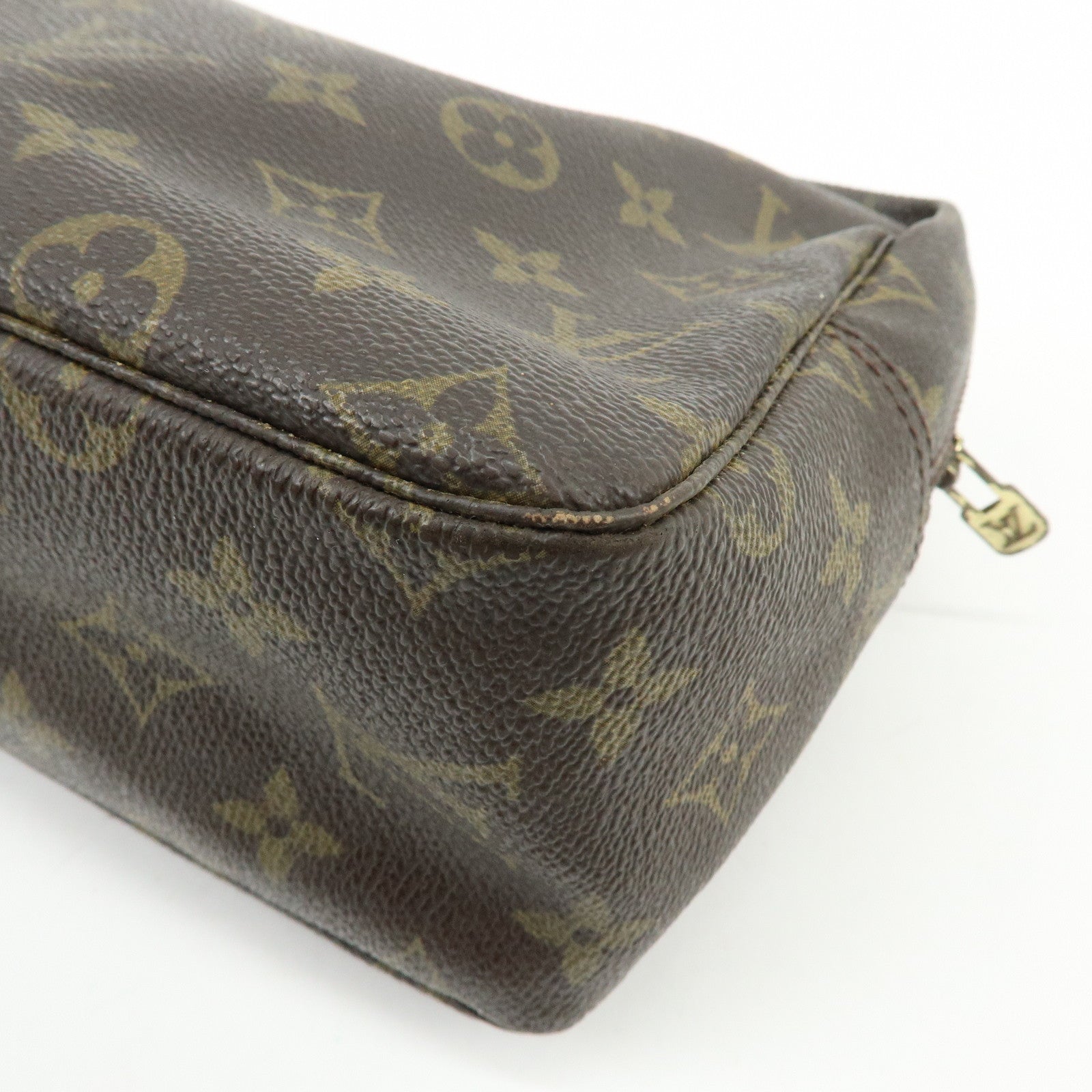Louis Vuitton Monogram Trousse Toilette 28 Pouch Brown M47522