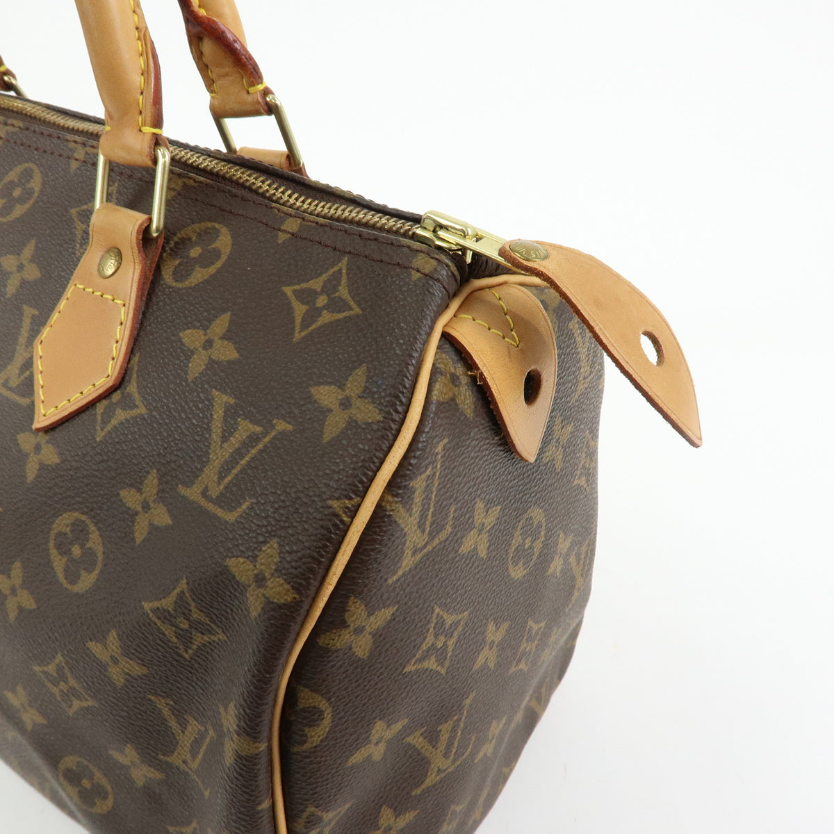 Louis Vuitton Monogram Speedy 30 Boston Bag Hand Bag Brown M41526