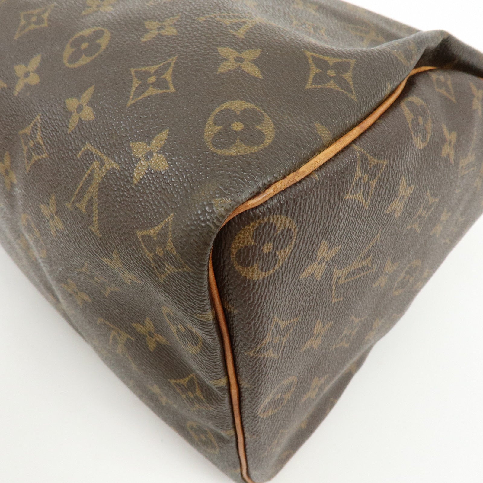 Louis Vuitton Monogram Speedy 30 Boston Bag Hand Bag Brown M41526