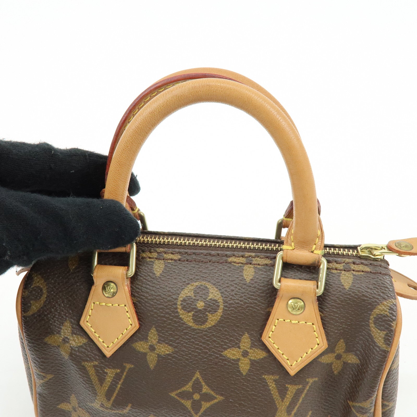 Louis Vuitton Monogram Canvas Mini Speedy Hand Bag M41534