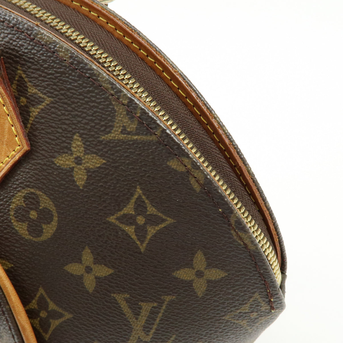 Louis Vuitton Monogram Ellipse PM Hand Bag Brown M51127