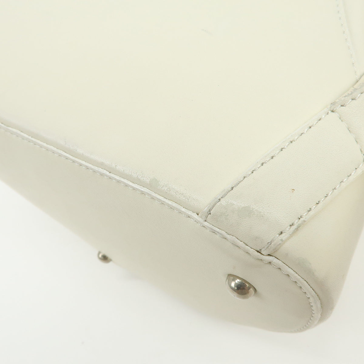 LOEWE Anton Leather Backpack Rucksack Ivory