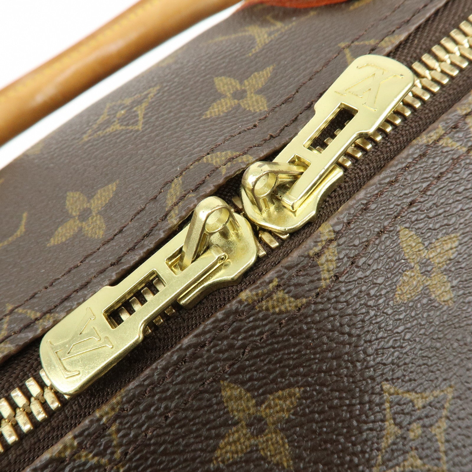 Louis Vuitton Monogram Keep All 50 Boston Bag Hand Bag Brown M41426