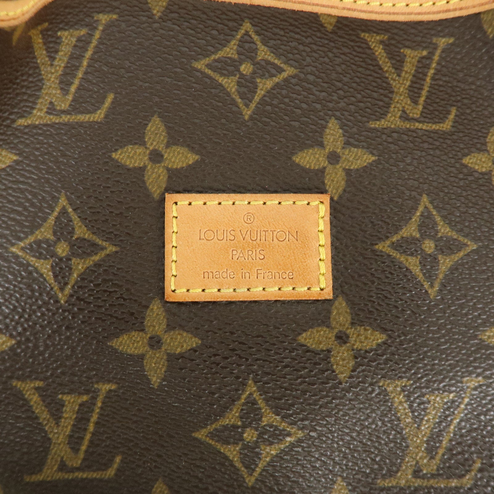 Louis Vuitton Monogram Saumur 30 Canvas Shoulder Bag Brown M42256