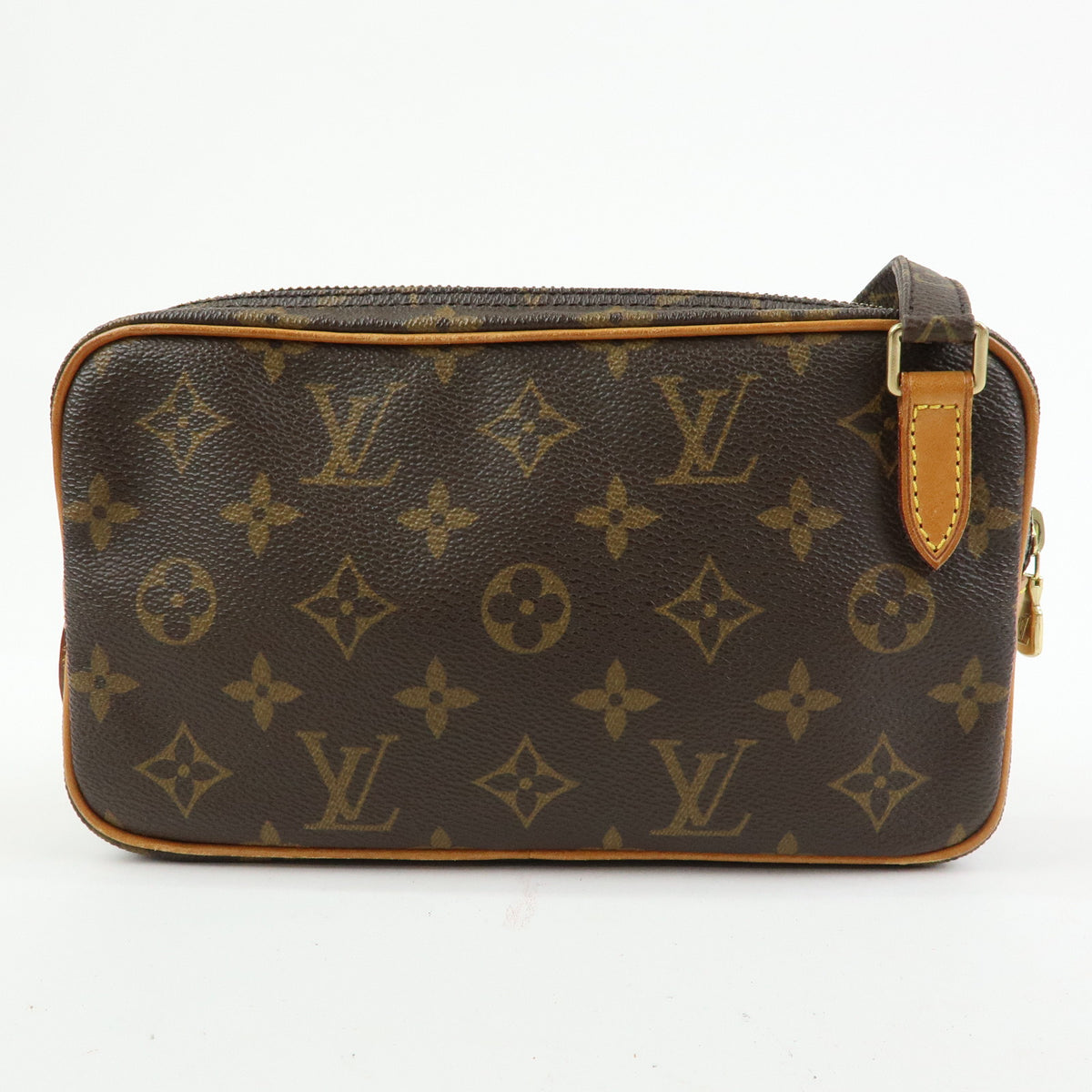 Louis Vuitton Monogram Pochette Marly Bandouliere Bag Brown M51828
