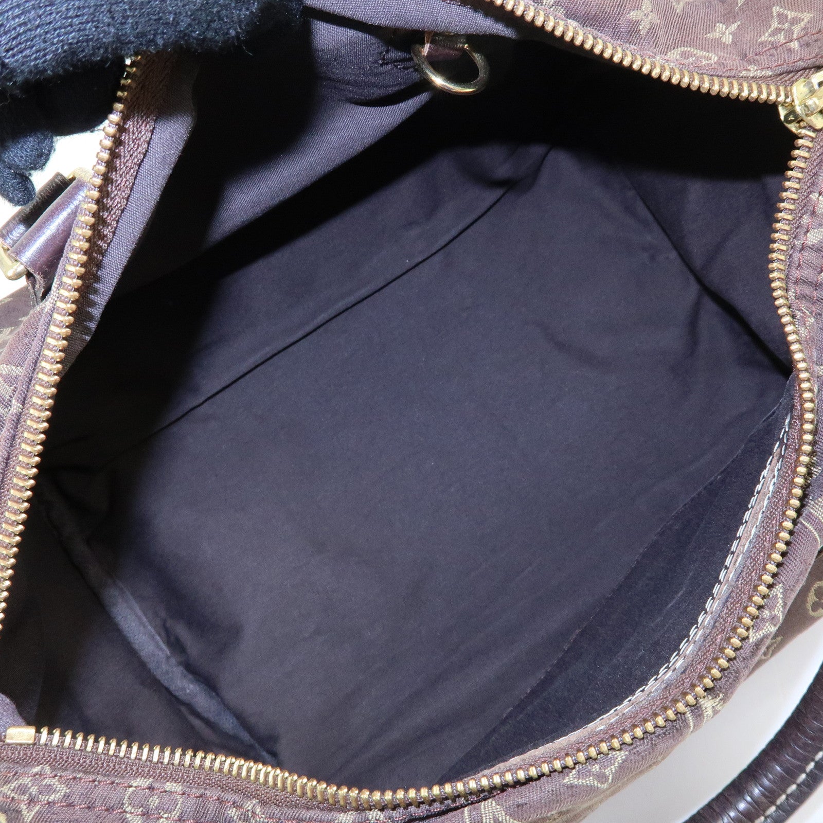 Louis Vuitton Monogram Mini Lin Speedy 30 Boston Bag Ebene M95224
