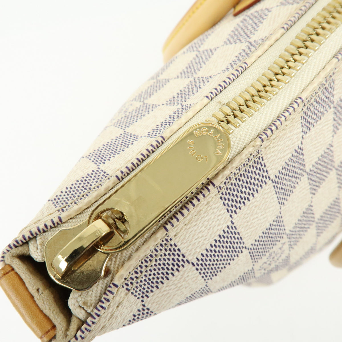 Louis Vuitton Damier Azur Saleya MM Tote Bag Hand Bag N51185