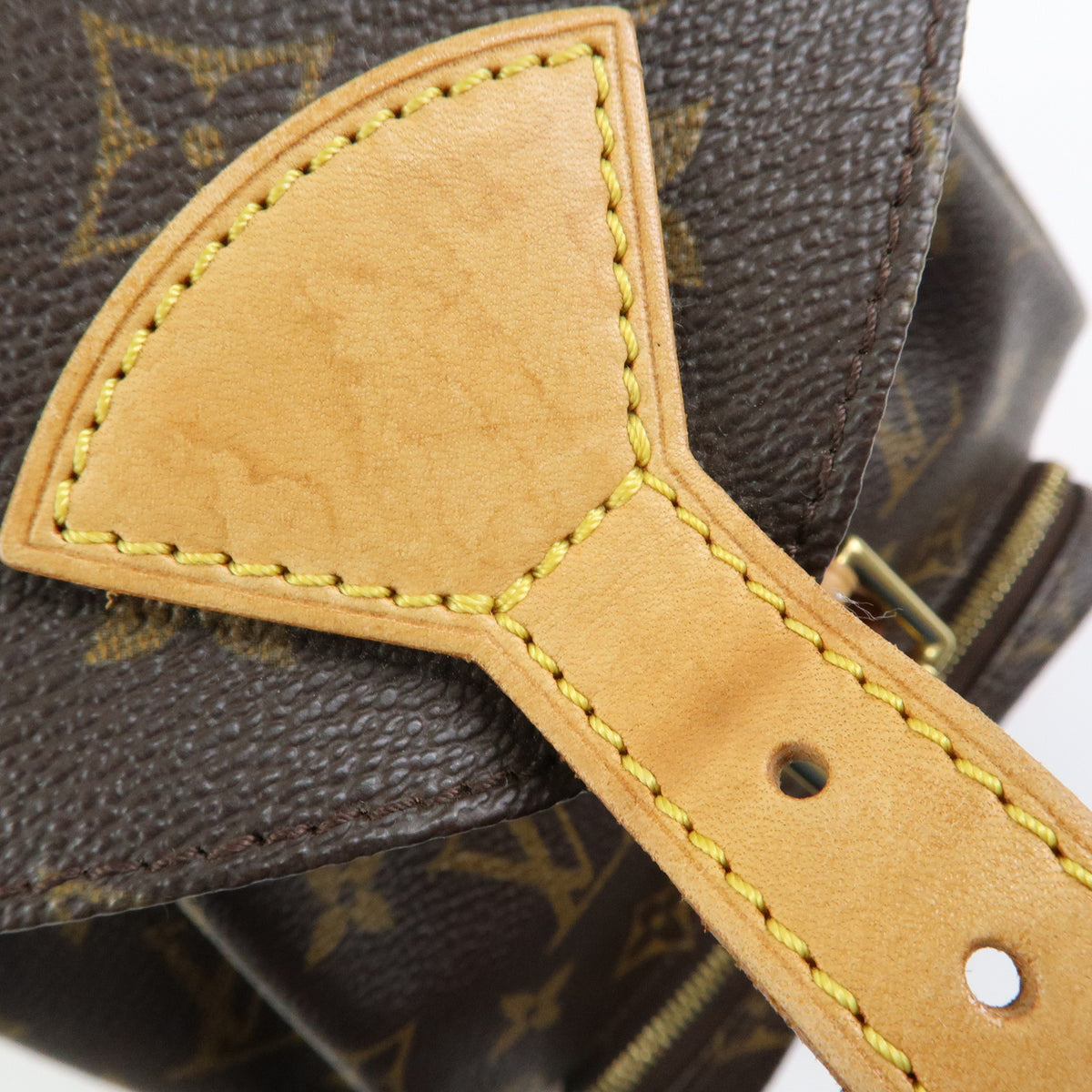 Louis Vuitton Monogram Montsouris MM Backpack Brown M51136