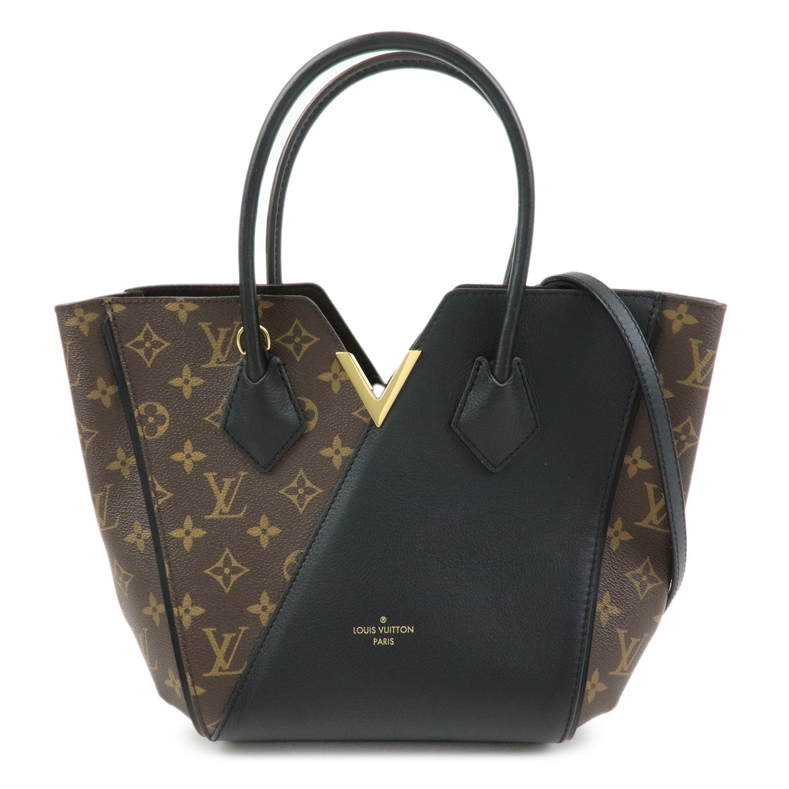 Louis Vuitton Monogram Kimono PM Hand Bag Tote Bag Noir M41855
