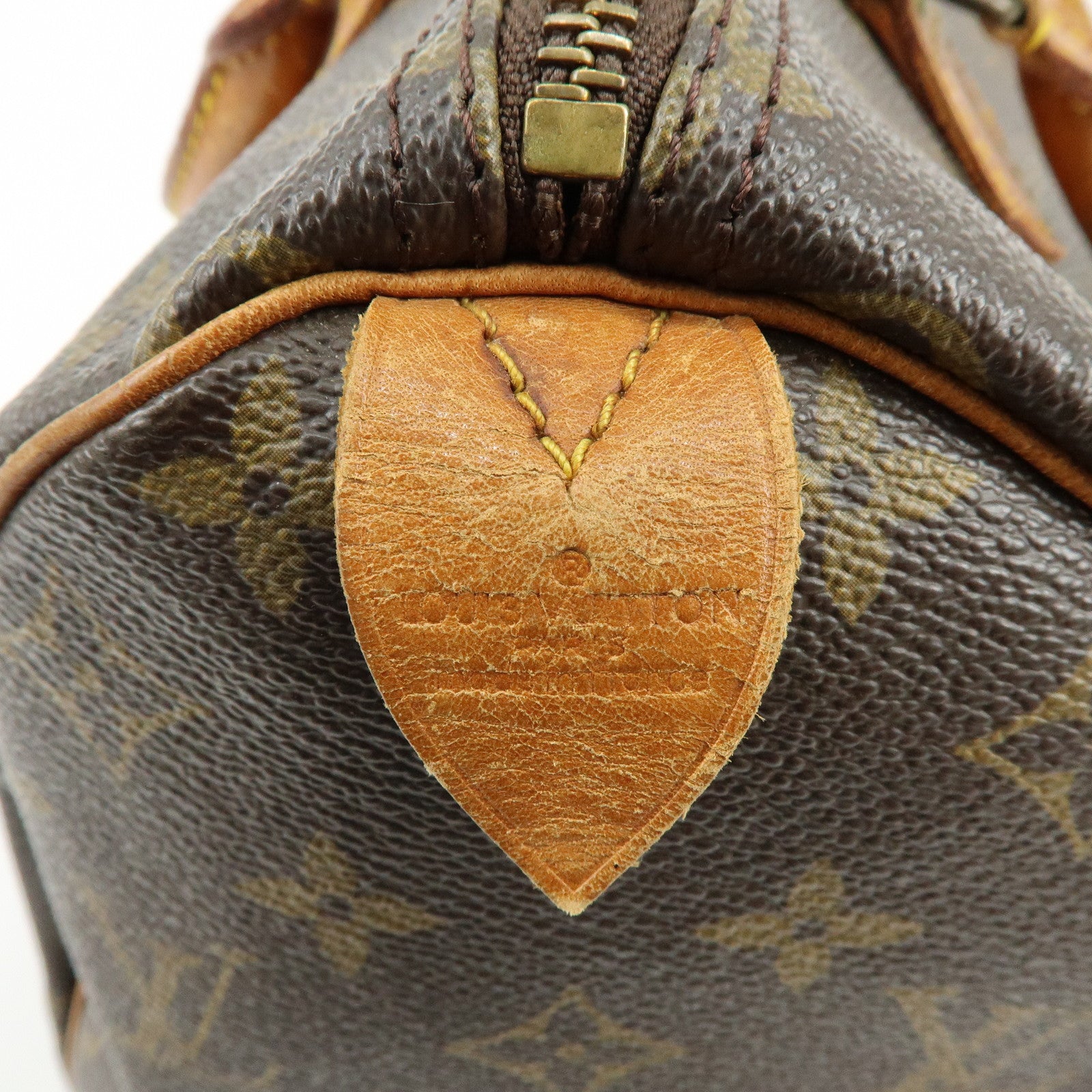 Louis Vuitton Monogram Speedy 30 Boston Bag Hand Bag Brown M41526