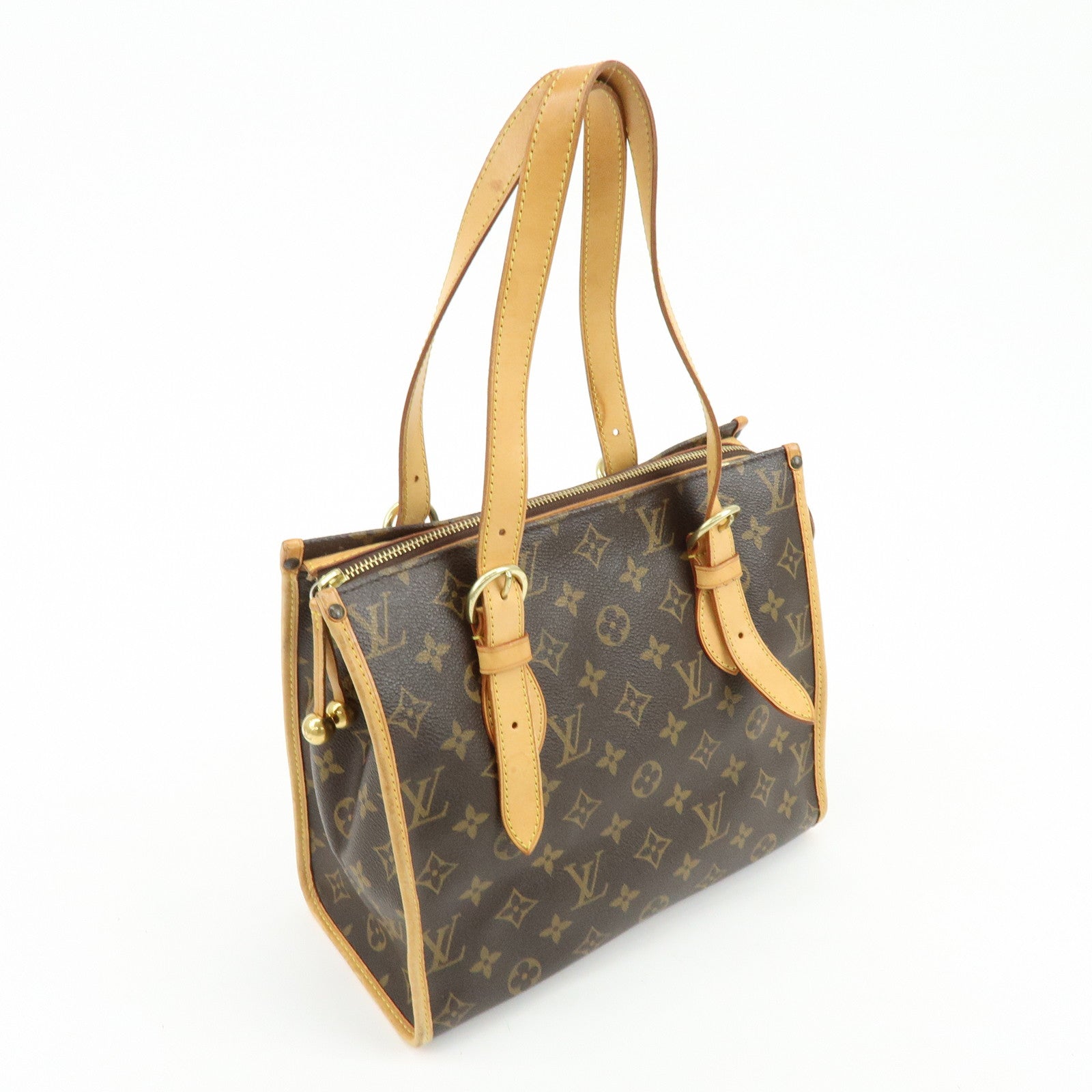Louis Vuitton Monogram Popincourt Haut Shoulder Bag Brown M40007