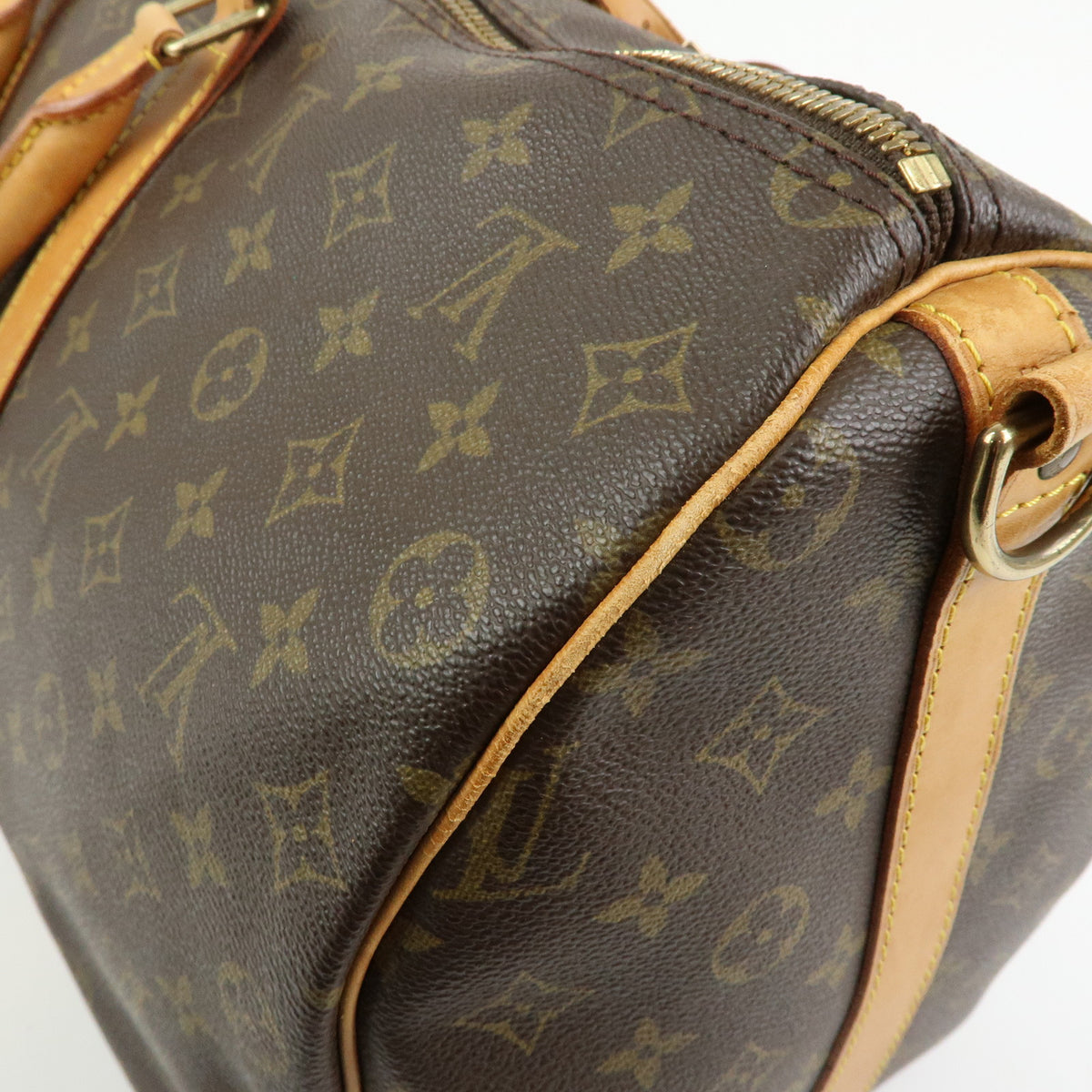 Louis Vuitton Monogram Keep All Bandouliere 50 Boston Bag M41416