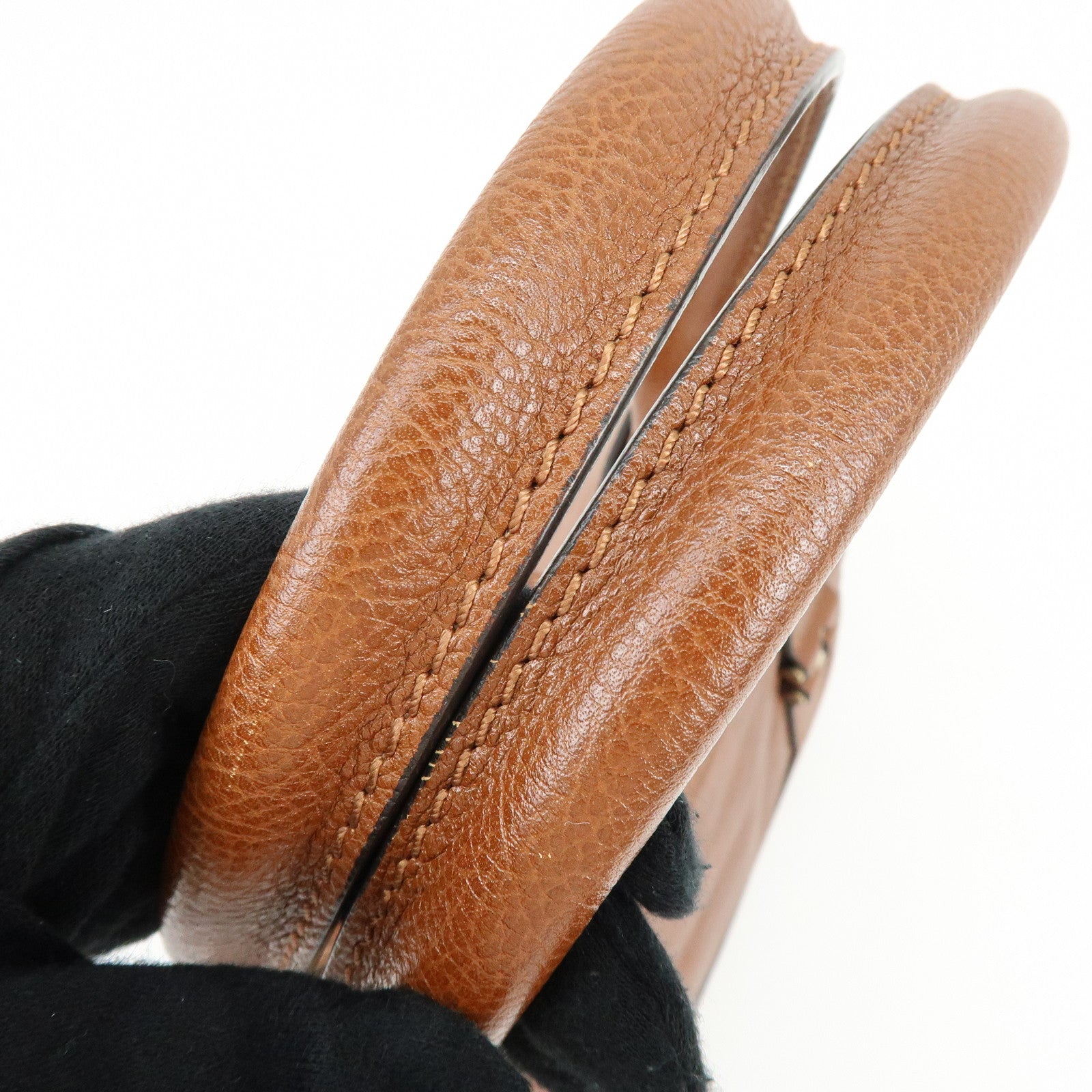 Chloe Leahter Georgia Shoulder Bag Hand Bag Brown