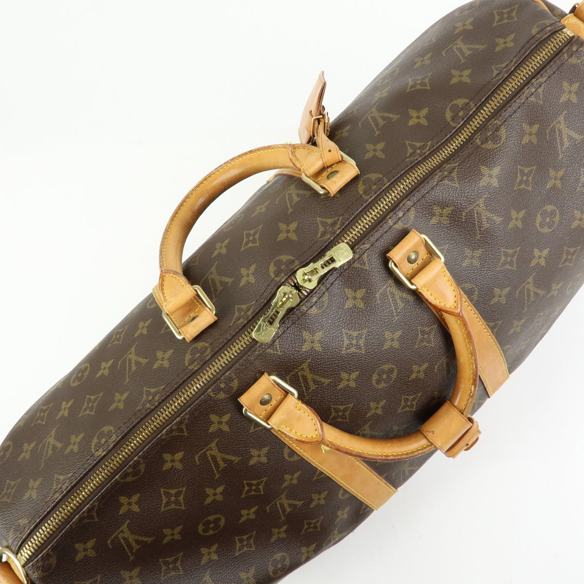 Louis Vuitton Monogram Keep All Bandouliere 50 Boston Bag M41416