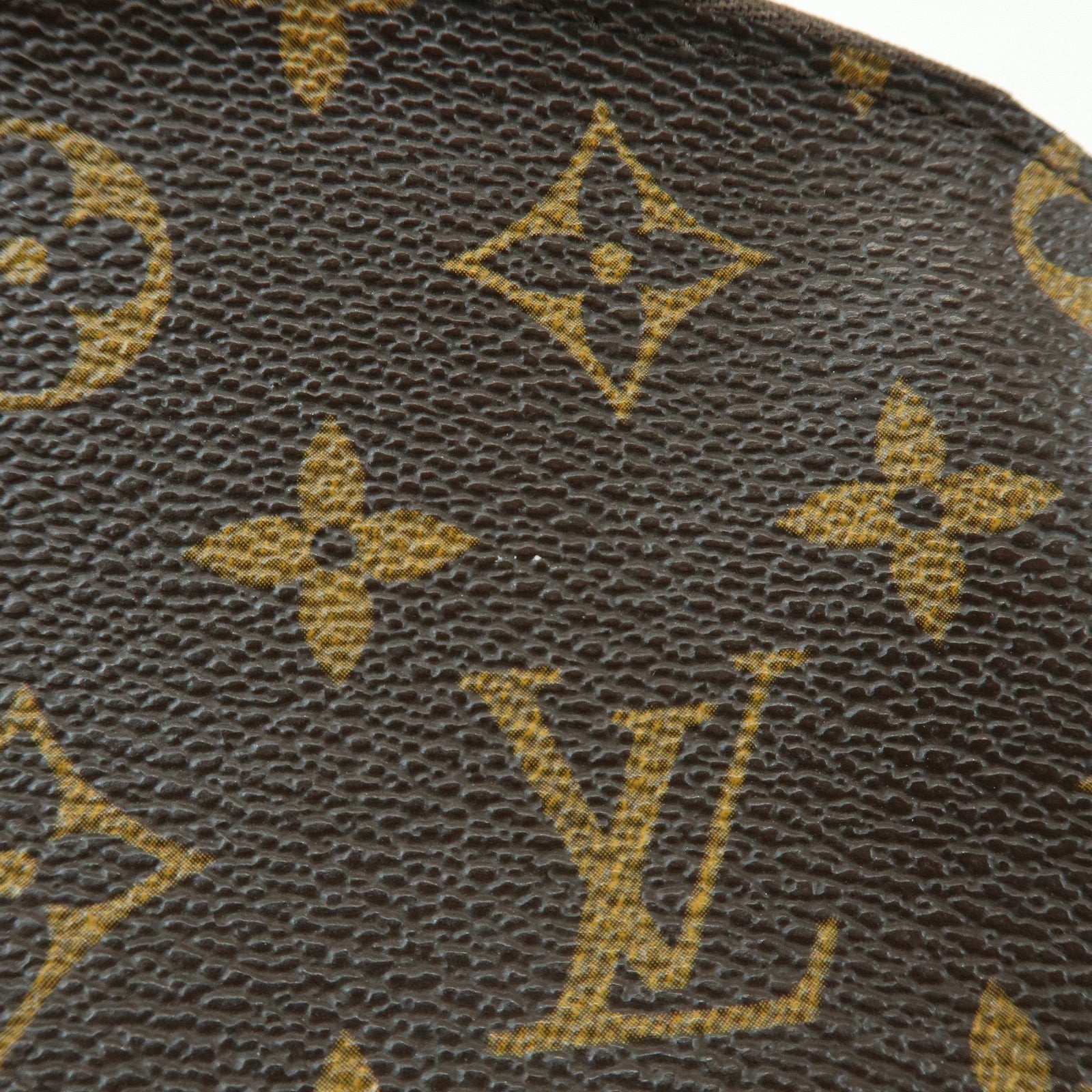 Louis Vuitton Monogram Pochette Cosmetic PM Pouch Brown M47515