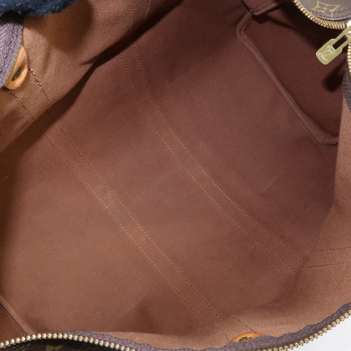Louis Vuitton Monogram Keep All 45 Boston Bag Brown M41428