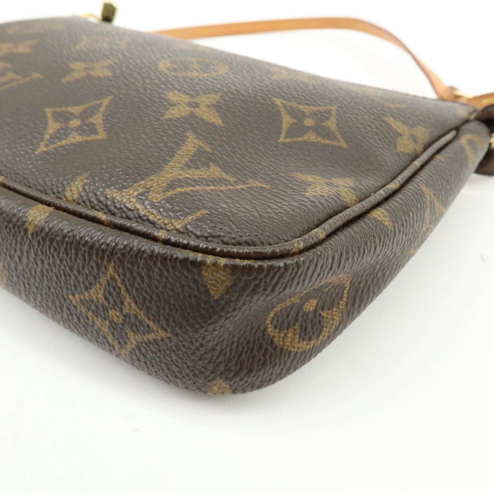 Louis Vuitton Monogram Pochette Accessoires Pouch Hand Bag M51980
