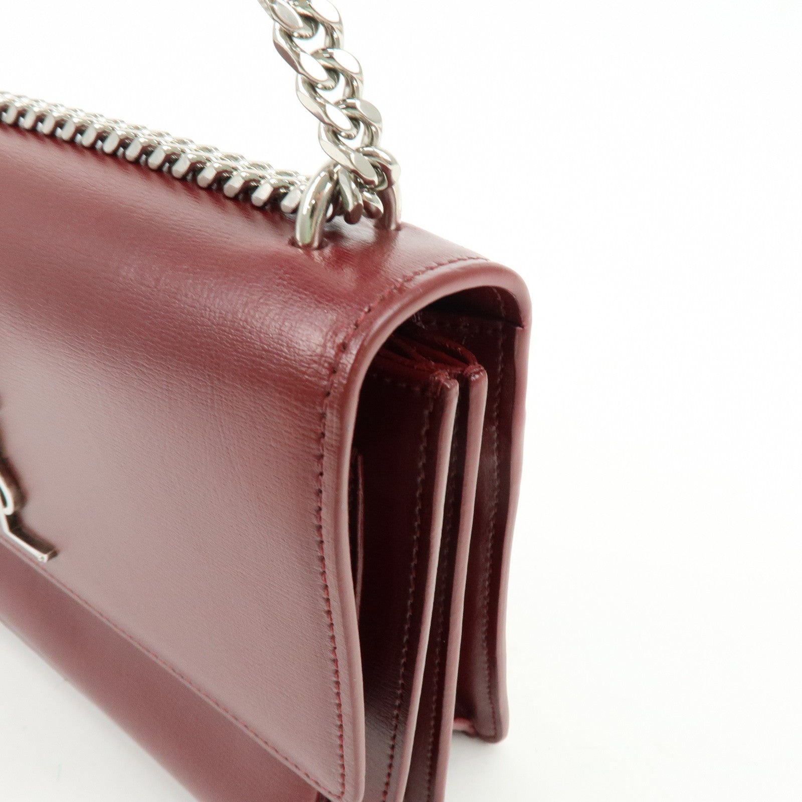 SAINT LAURENT PARIS Cassandra Sunset Medium Leather Shoulder Bag 442906