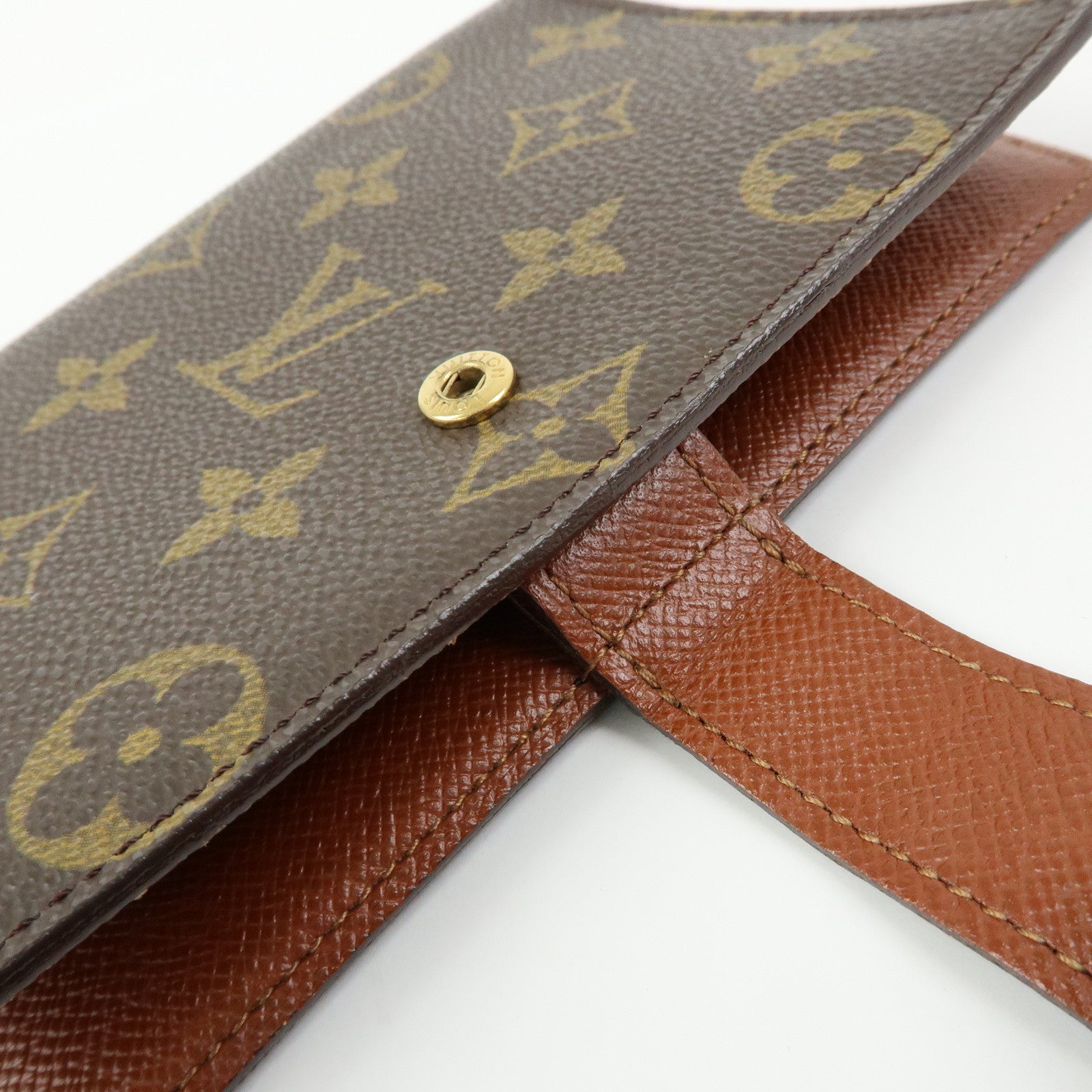Louis Vuitton Monogram Agenda PM Planner Cover Brown R20005