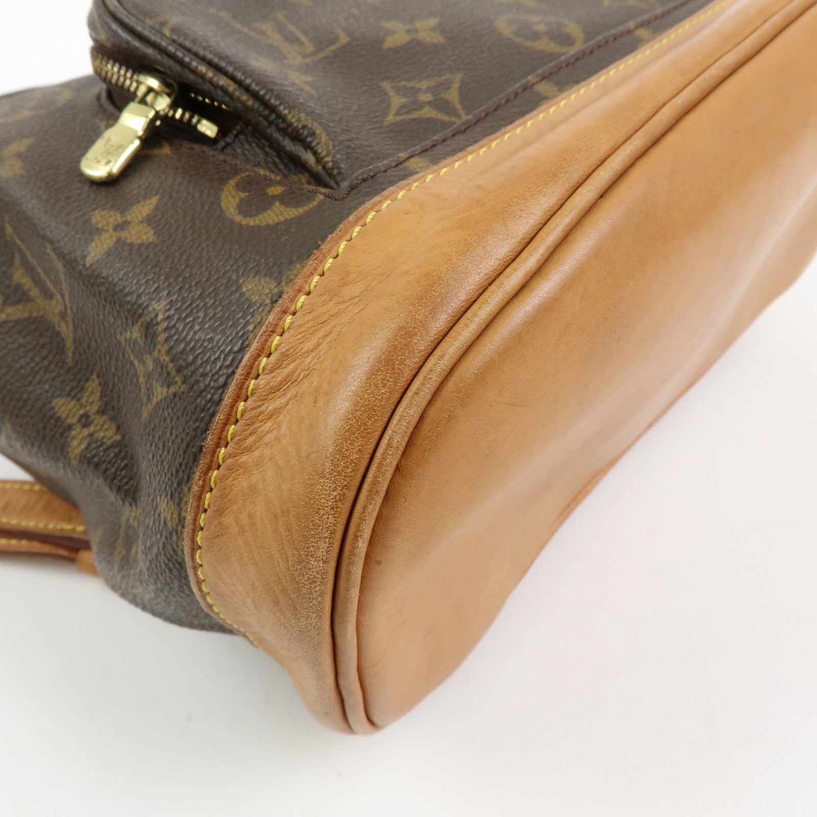 Louis Vuitton Monogram Canvas Montsouris MM Backpack Brown M51136