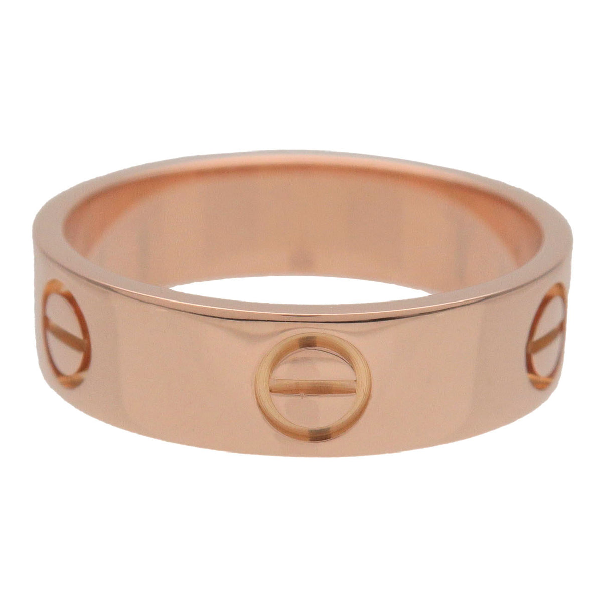 Cartier Love Ring K18 750PG Rose Gold #56 US7.5 EU56 HK17