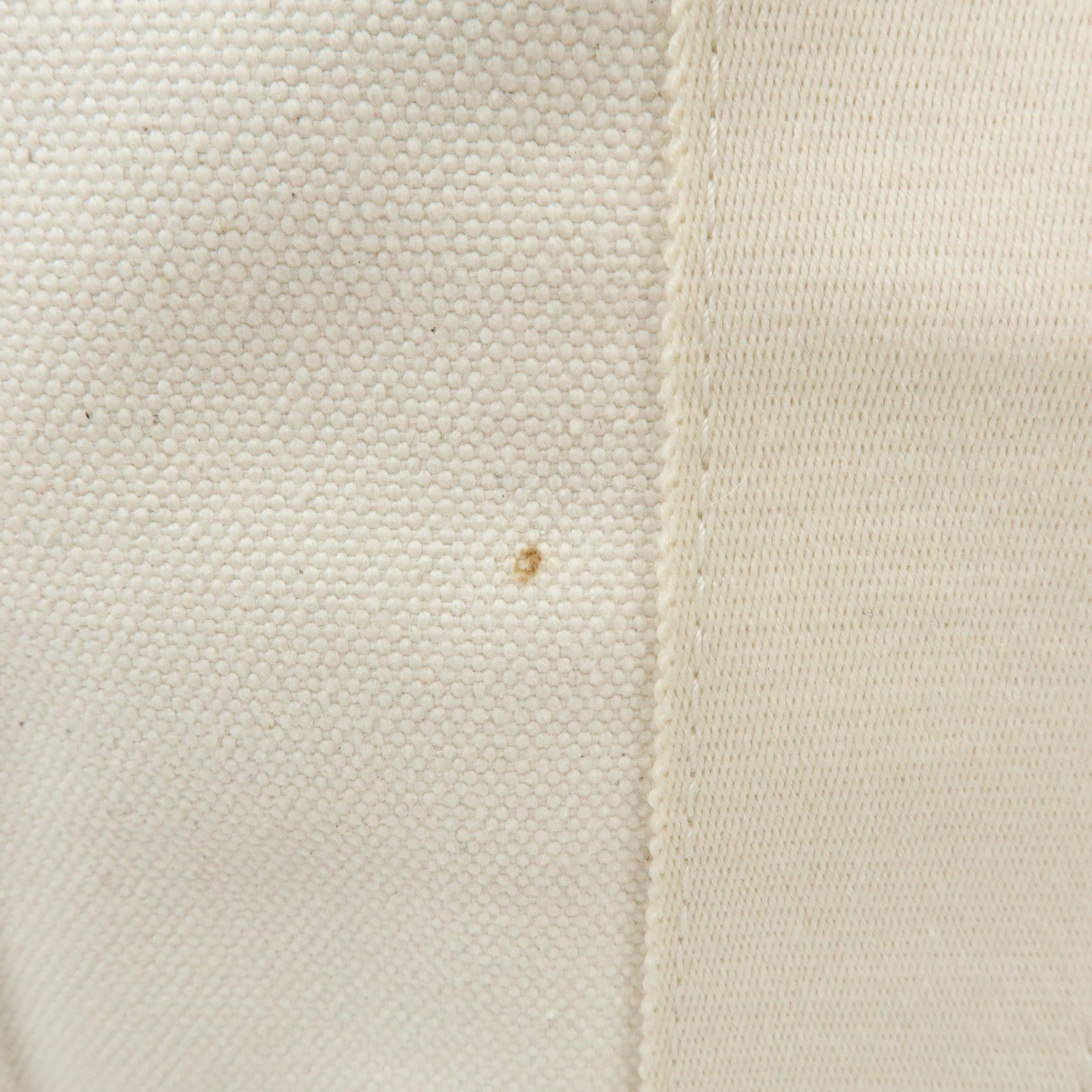HERMES Bora Bora PM Canvas Tote Bag Hand Bag Ivory