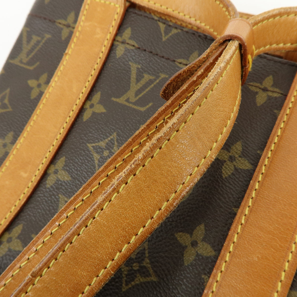 Louis Vuitton Monogram Randonnee PM Shoulder Bag Brown M42243