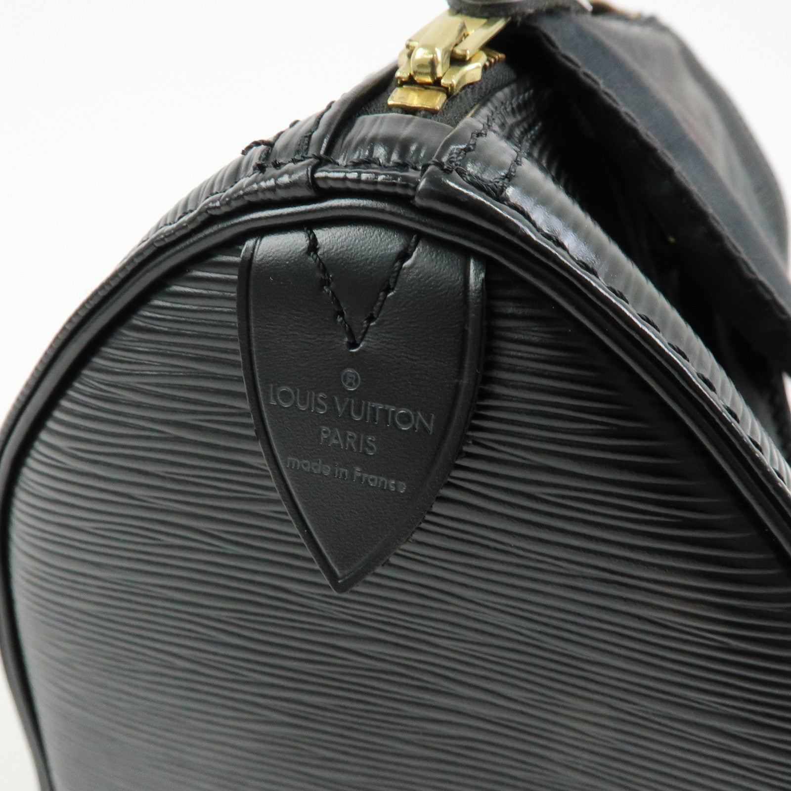 Louis Vuitton Epi Speedy 25 Boston Bag Hand Bag Noir Black M43012