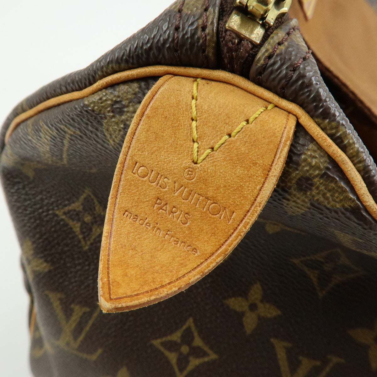 Louis Vuitton Monogram Speedy 30 Boston Bag Hand Bag Brown M41526