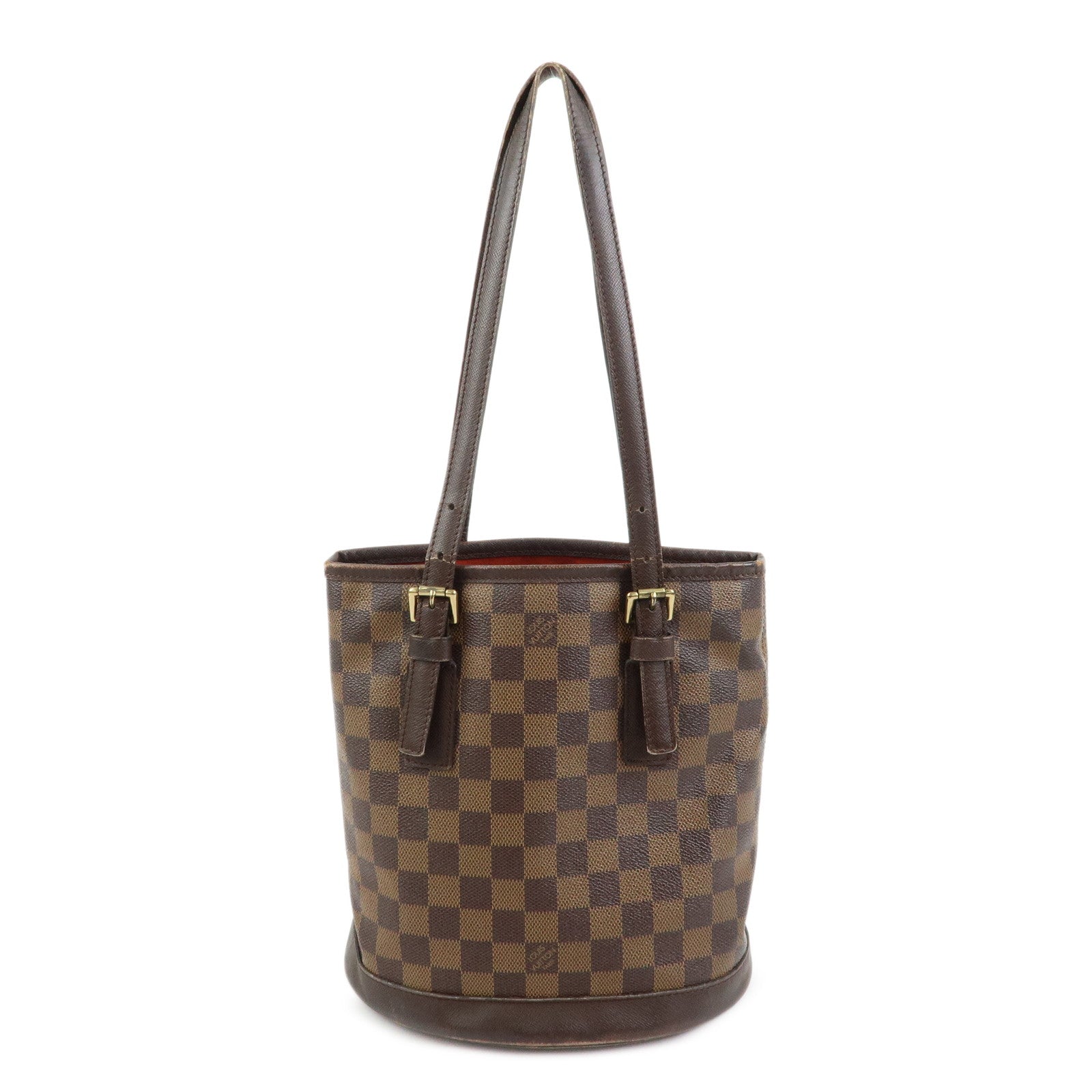 Louis Vuitton Damier Ebene Marais Tote Bag Hand Bag Brown N42240