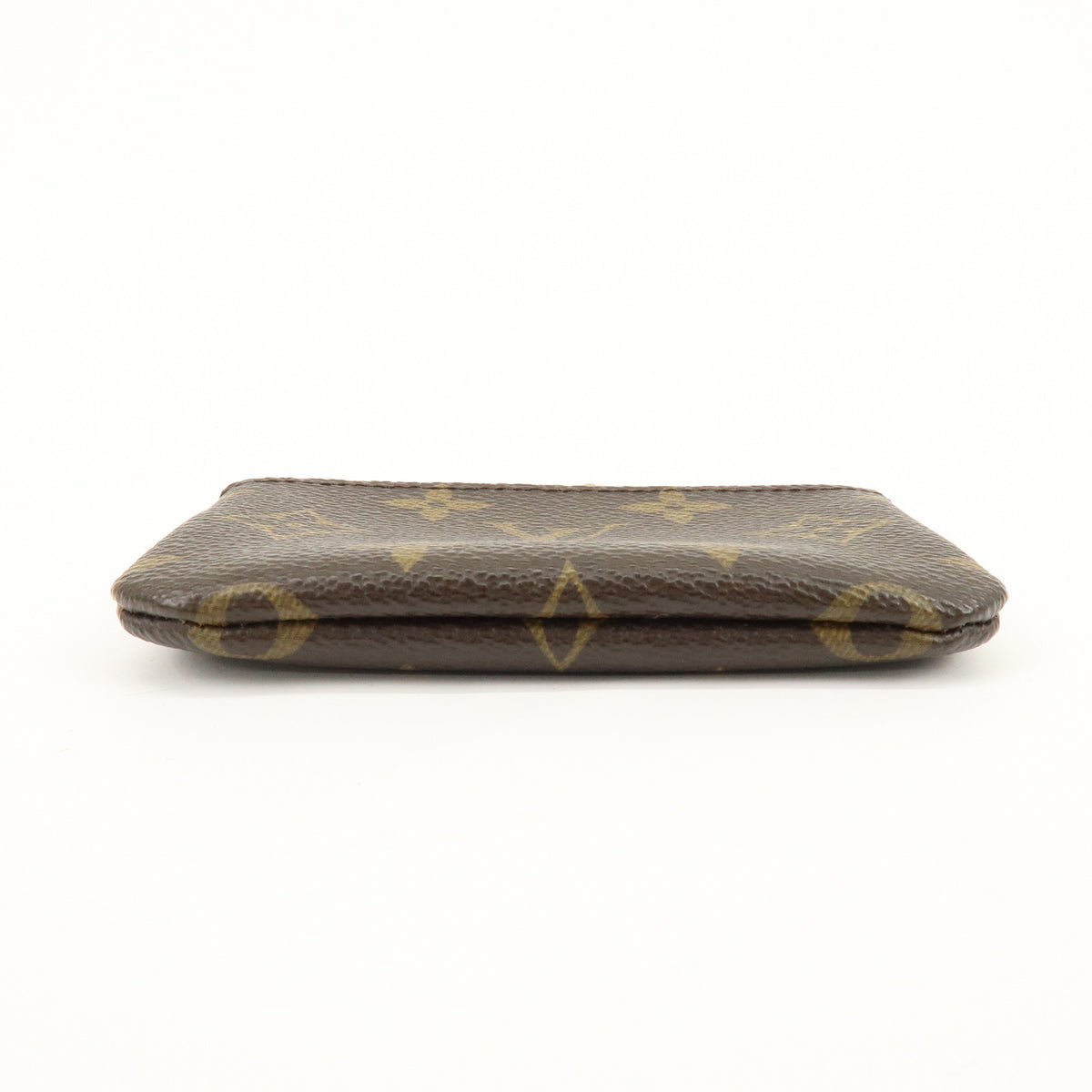 Louis Vuitton Monogram Pochette Cles Coin Case Key Case Brown M62650