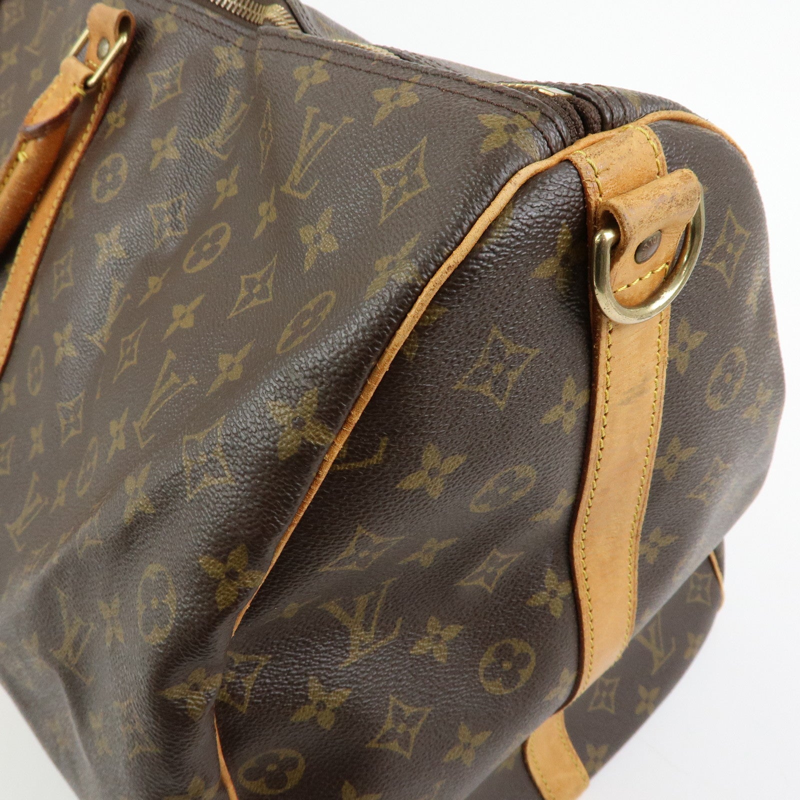 Louis Vuitton Monogram Keep All Bandouliere 60 Boston Bag M41412