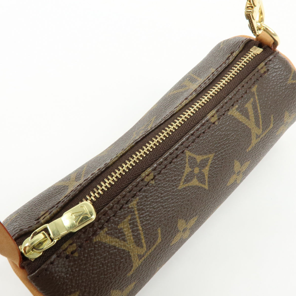 Louis Vuitton Monogram Mini Pouch for Papillon Bag Brown