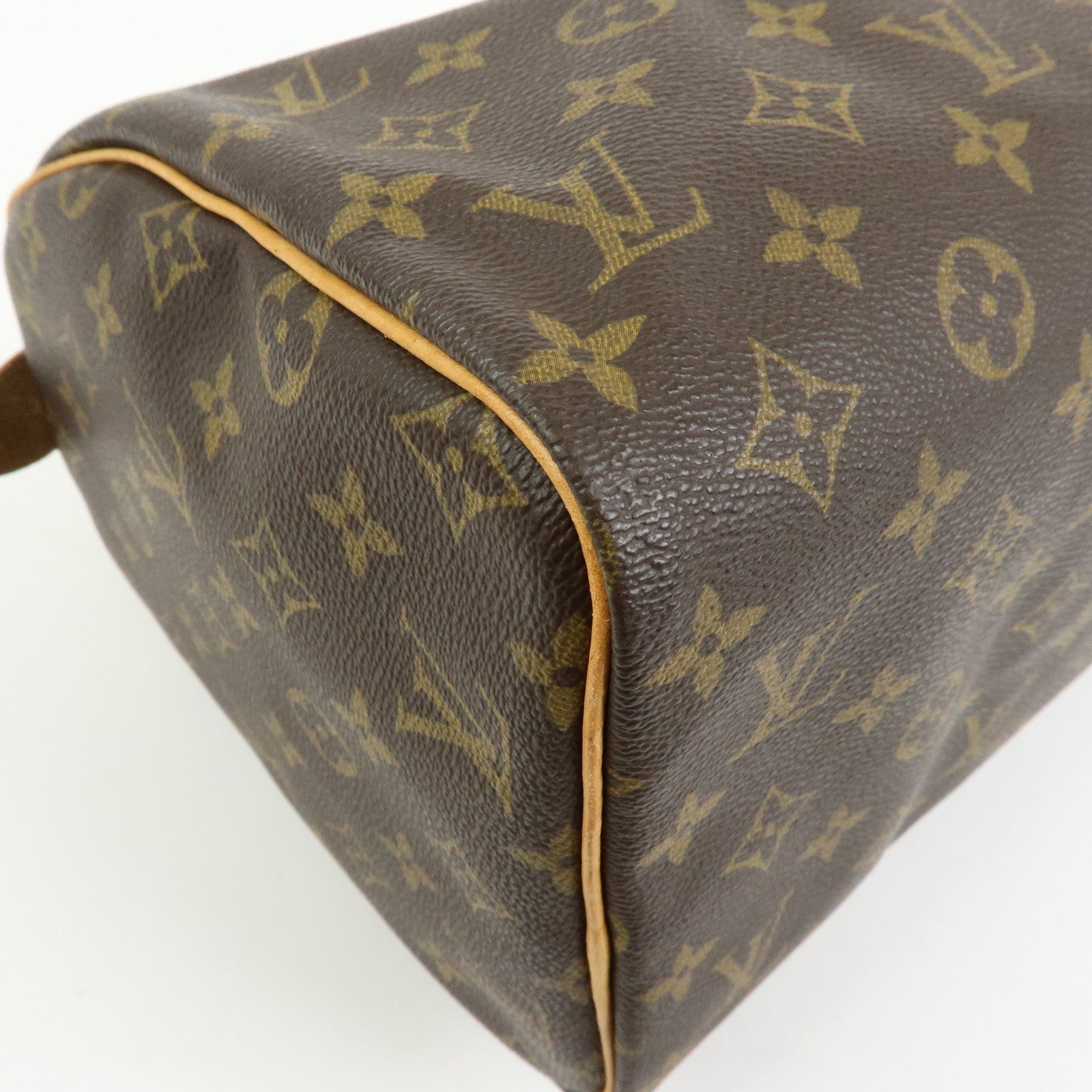 Louis Vuitton Monogram Speedy 30 Boston Bag Hand Bag Brown M41526