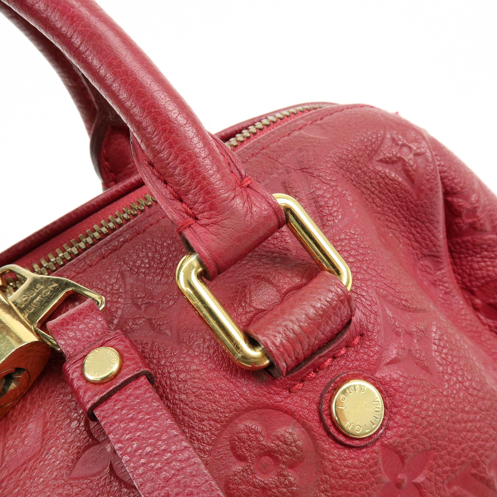 Louis Vuitton Monogram Empreinte Speedy Bandouliere 25 M40764