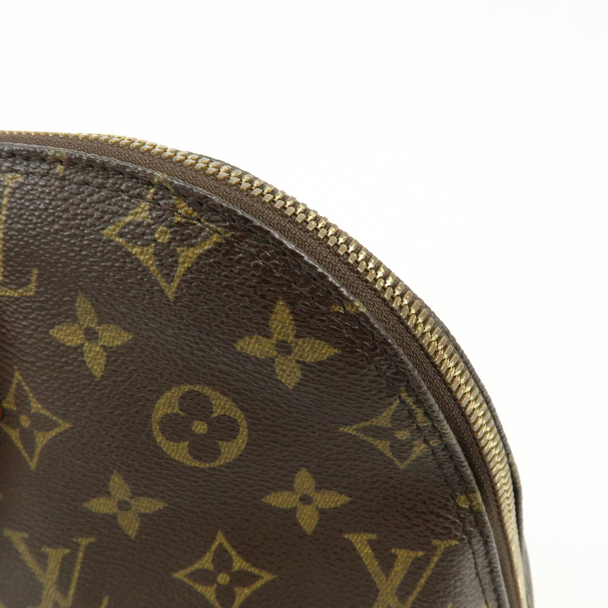 Louis Vuitton Monogram Alma Canvas Leather Hand Bag Brown M51130