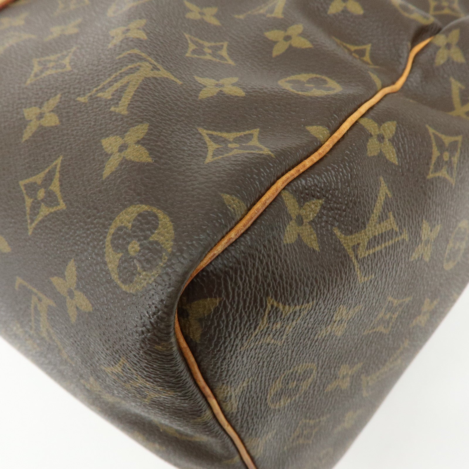 Louis Vuitton Monogram Keep All 50 Boston Bag Hand Bag Brown M41426