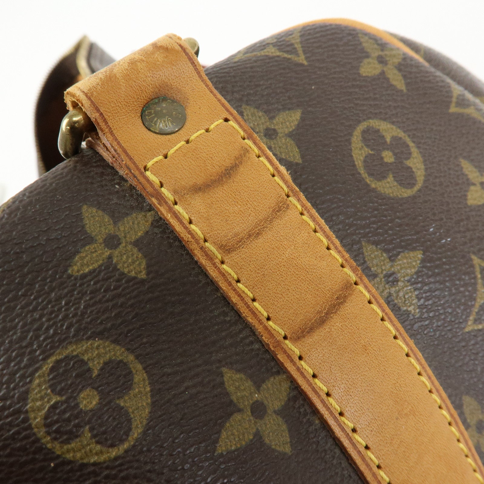 Louis Vuitton Monogram Keep All Bandouliere 55 Boston Bag M41414