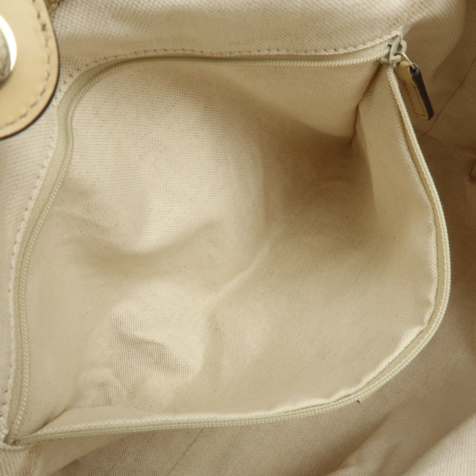 GUCCI Sukey Interlocking G Diamante Canvas Leather Hand Bag 211944