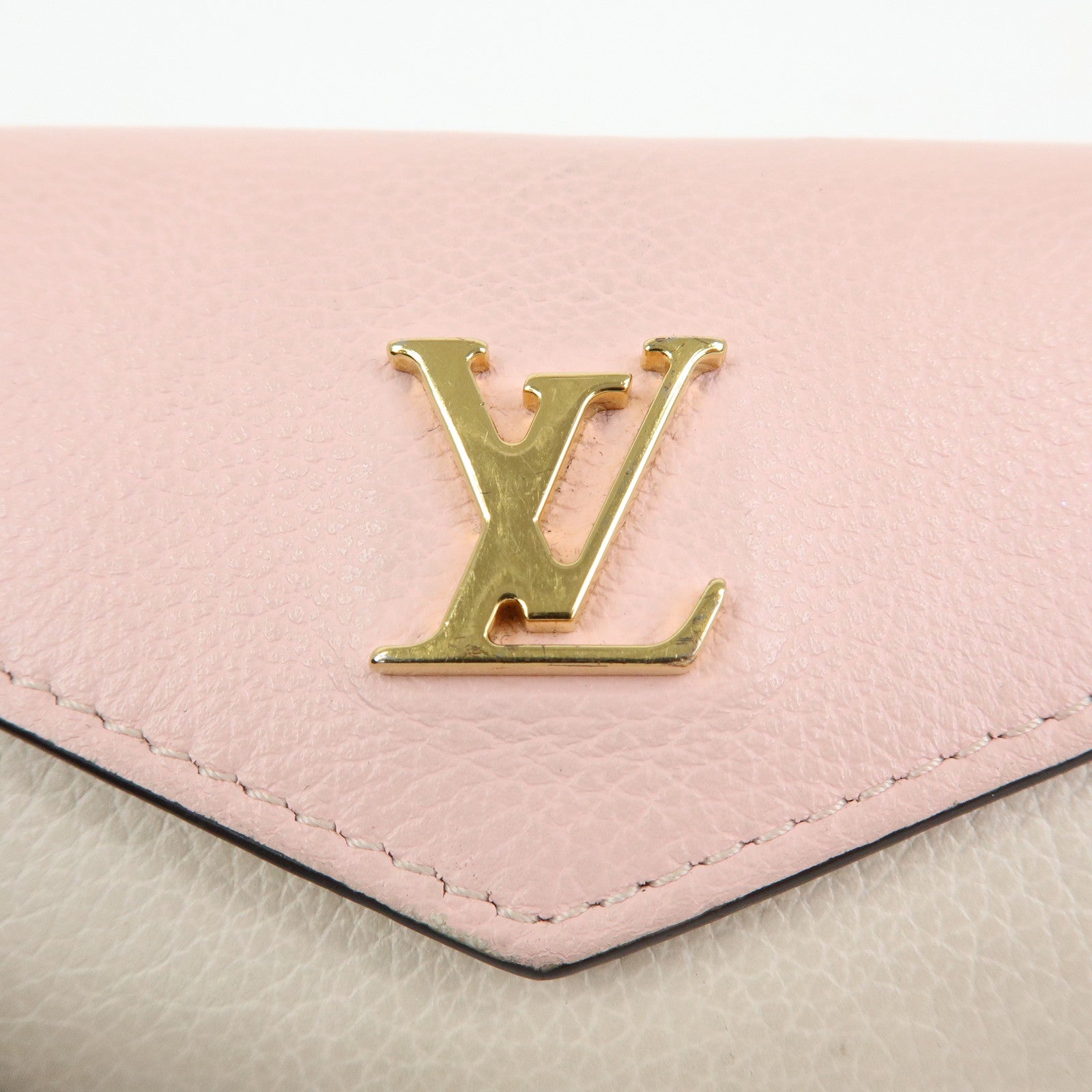 Louis Vuitton Portefeuille Lockmini Taurillon Compact Wallet M80785