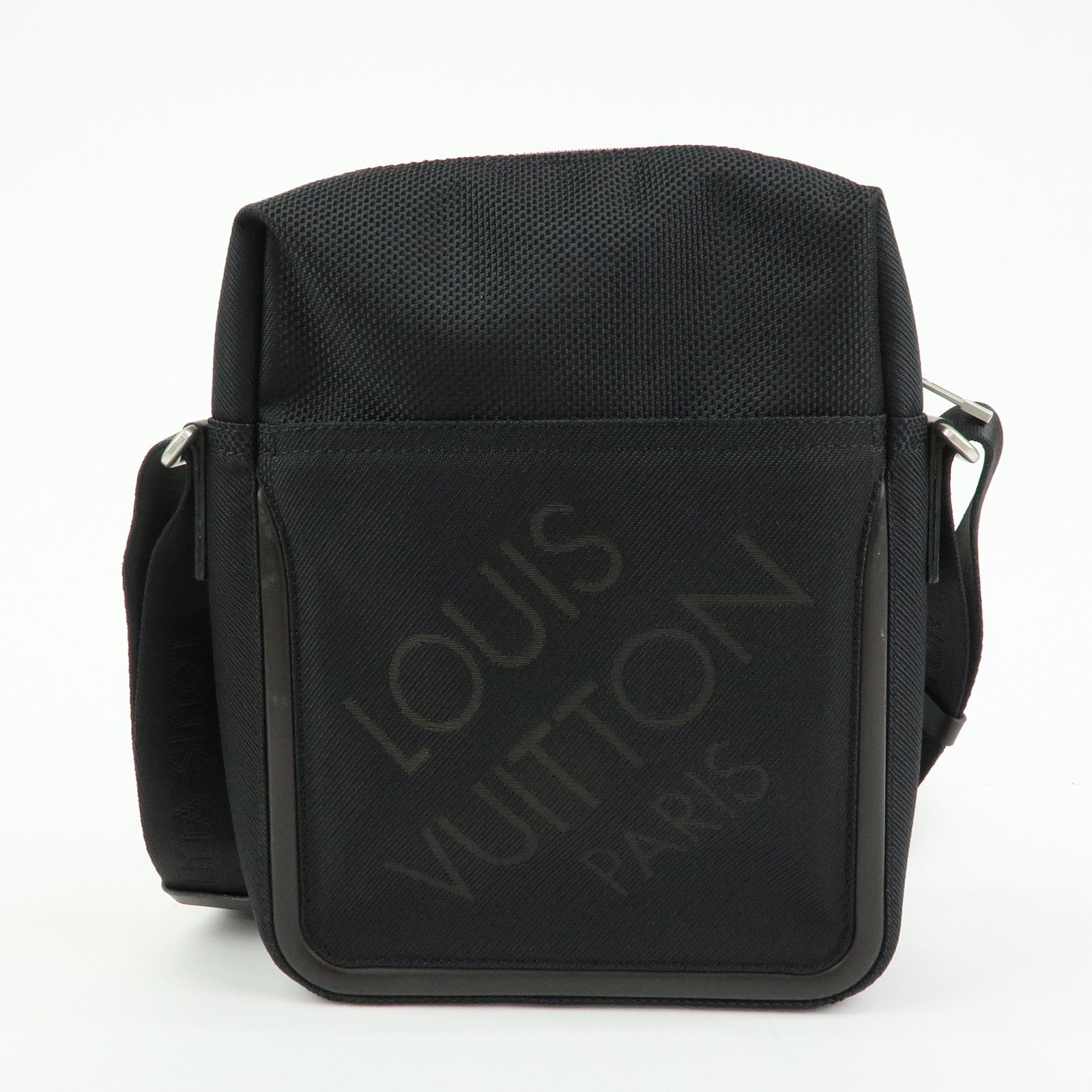 Louis Vuitton Damier Geant Citadin NM Crossbody Bag Noir M93233